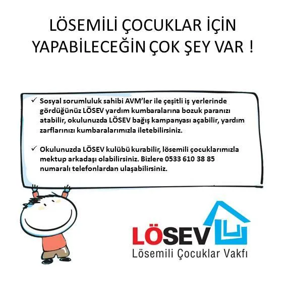 02-08 Kasım Lösemili Çocuklar Haftası